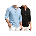DEEMOON Combo of Men39s Cotton Blend Solid
