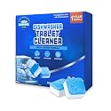 Diamond Shine Dishwasher Cleaning Tablets, 24 Pack – Deodorizer & Descaler, Removes Limescale, Calcium & Odors, 12-Month Supply