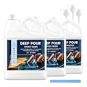Deep Pour Epoxy Resin Kit, 3 Gallon Crystal Clear for Casting Resin