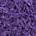 Deep Purple Crinkle Cut Paper Shred Filler, 1 LB Basket Filler Shredded Paper, Confetti Stuffing for Basket Filling, Halloween, Thanksgiving, Christmas, Birthday, Gift Wrapping, Stuffer Party Supplies