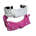 Beautiful Handcrafted Combo of 3 Hairbands with Stones and Pearls for Girls &amp; Women