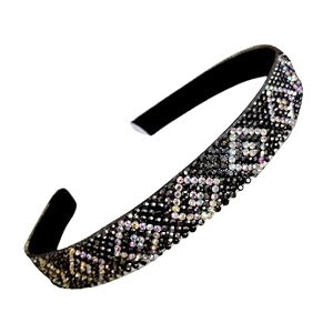 beautiful handcrafted combo of 3 hairbands with stones and pearls for girls amp women