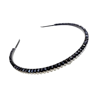 extremely unique stunning amp elegant handcrafted headbandfeaturing pearls amp crystals for women pack of 1 gold sleek joined crystal and pearl