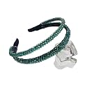 Beautiful Handcrafted Combo of 3 Hairbands with Stones and Pearls for Girls &amp; Women