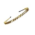 Beautiful Handcrafted Combo of 3 Hairbands with Stones and Pearls for Girls &amp; Women