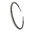 Grey Sleek joined Crystal and Pearl Handcrafted Headband Pearls from our Embellished Collection For Women and Girls (Pack of 1)
