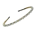 Beautiful Handcrafted Combo of 3 Hairbands with Stones and Pearls for Girls &amp; Women