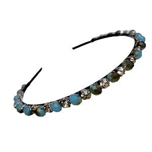 beautiful handcrafted combo of 3 hairbands with stones and pearls for girls amp women