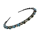 Beautiful Handcrafted Combo of 3 Hairbands with Stones and Pearls for Girls &amp; Women