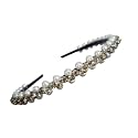 Beautiful Handcrafted Combo of 3 Hairbands with Stones and Pearls for Girls &amp; Women