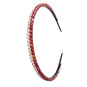 Beautiful Handcrafted Combo of 3 Hairbands with Stones and Pearls for Girls &amp; Women