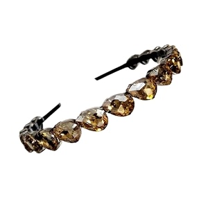 beautiful handcrafted combo of 3 hairbands with stones and pearls for girls amp women