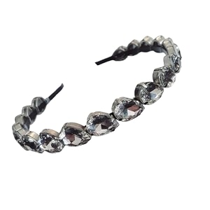 beautiful handcrafted combo of 3 hairbands with stones and pearls for girls amp women