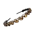 Beautiful Handcrafted Combo of 3 Hairbands with Stones and Pearls for Girls &amp; Women
