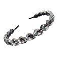 Beautiful Handcrafted Combo of 3 Hairbands with Stones and Pearls for Girls &amp; Women