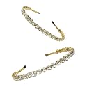 Beautiful Handcrafted Combo of 3 Hairbands with Stones and Pearls for Girls &amp; Women