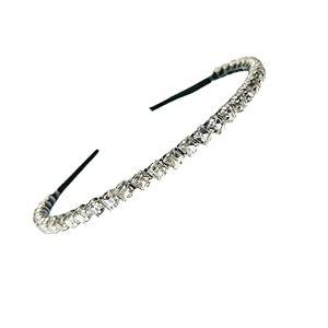 white square black hair band for women and girls  head jewellery  hair belt for girls  fancy hair band