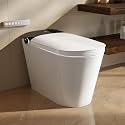 DeerValley Bidet Toilet with Bubble Spa Wash, Auto Open/Close & Foam Shield