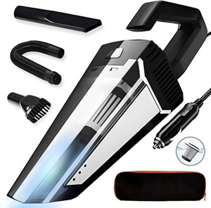 deesse 12v 55kpa high power wet  dry portable handheld car vacuum cleaner car vacuum cleaner silver-ly02