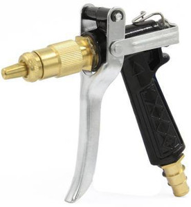 deesse high pressure brass hose nozzle adjustable water spray gun for car motorbike and any vehicle cleaning for gardening with best quality with hose clamp spray gun pressure washer