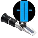 DEF Refractometer 0-40% AdBlue Diesel Exhaust Fluid (DEF) Urea Concentration Refractometer - 32 AUS (Aqueous Urea Solution) Urea Concentration Scale Hand Held Refractometer Foam-Lined Hardcase