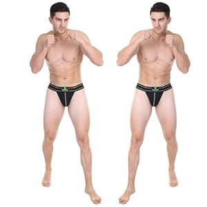 defender athletic supporters with cup pocket for men sports male underwear for workout in gym stretchable cotton moisture wicking supporter for cricket running quick dry