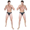 Defender Athletic Supporters with Cup Pocket for Men Sports, Male Underwear for Workout in Gym Stretchable Cotton, Moisture Wicking Supporter for Cricket, Running, Quick Dry