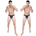 Defender Athletic Supporters with Cup Pocket for Men Sports, Male Underwear for Workout in Gym Stretchable Cotton, Moisture Wicking Supporter for Cricket, Running, Quick Dry