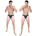 Defender Athletic Supporters with Cup Pocket for Men Sports, Male Underwear for Workout in Gym Stretchable Cotton, Moisture Wicking Supporter for Cricket, Running, Quick Dry