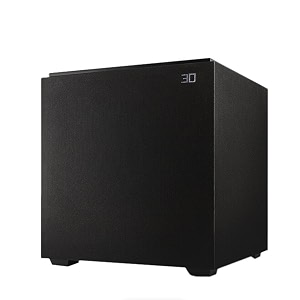 definitive technology descend dn12 1234 subwoofer 2021 model - optimized for movies and music new 3xr architecture 1500w peak class h amplifier amp 2 pressure-coupled 1234 bass radiators black