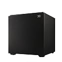 Definitive Technology Descend DN12 12" Subwoofer (2021 Model) - Optimized for Movies and Music, New 3XR Architecture, 1500W Peak Class H Amplifier &amp; (2) Pressure-Coupled 12" Bass Radiators, Black