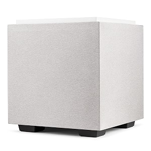 definitive technology descend dn8 834 subwoofer - digitally optimized for movies amp music new 3xr architecture 500w peak class d amplifier amp 2 pressure-coupled 834 bass radiators white