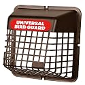 Deflecto Bird Guard Outdoor Vent Cover,Fits 3-4 Inch Vent Hoods, Brown