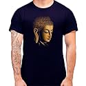 DeFrnt Unisex Cotton Regular Fit Gautam Buddha