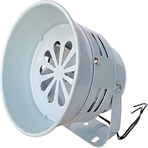 dehmy industrial mini hooter sound range 250 meter black