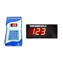 Dehmy Wireless 3-Digit Voice Token Display System – Token Calling System & Digital Token Display Machine with Hindi & English Voice Announcement for Restaurants, Shops, Clinics & Open Areas