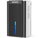 Dehumidifier,95OZ Dehumidifier for Home 1000 Sq.Ft - Quiet with Auto Shut Off &amp; Relaxing 7 Color Ambient Light,Ideal for Livingroom, Bedroom, Basement (White/Black)