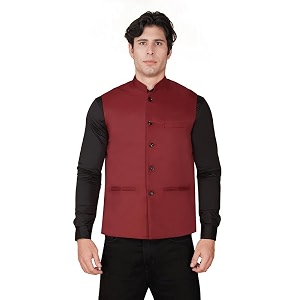 deific bandi modi koti nehru jacket for men cotton waistcoat for all occasion diwali wedding ethnic office party formal amp casual look