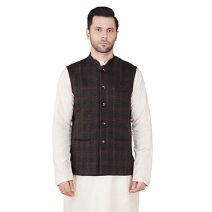 deific men39s export-quality indian traditional nehru jacketwaistcoat