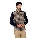 DEIFIC Men's Export-Quality Indian Traditional Nehru Jacket/Waistcoat