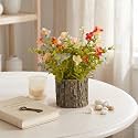 Dekorly Artificial Fern Filler Plant with Real