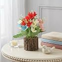 Dekorly Artificial Multi Colour Lily Flower with