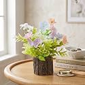 Dekorly Artificial Multicolor Jasmine Flower with Real