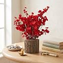 Dekorly Artificial Red Baby39s Breath Flower with