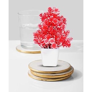 dekorly mini artificial plant with pot for diwali decor festive home decor items perfect for diwali celebration small plant for tabletop living room decor and office spaces design-aj