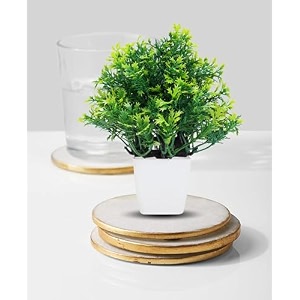 dekorly mini artificial plant with pot for diwali decor festive home decor items perfect for diwali celebration small plant for tabletop living room decor and office spaces design-p