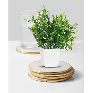 dekorly mini artificial plant with pot for diwali decor festive home decor items perfect for diwali celebration small plant for tabletop living room decor and office spaces design-f
