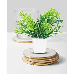 dekorly mini artificial plant with pot for diwali decor festive home decor items perfect for diwali celebration small plant for tabletop living room decor and office spaces design-g