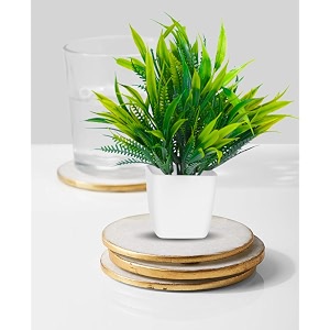 dekorly mini artificial plant with pot for diwali decor festive home decor items perfect for diwali celebration small plant for tabletop living room decor and office spaces design-e
