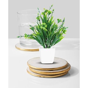 dekorly mini artificial plant with pot for diwali decor festive home decor items perfect for diwali celebration small plant for tabletop living room decor and office spaces design-af